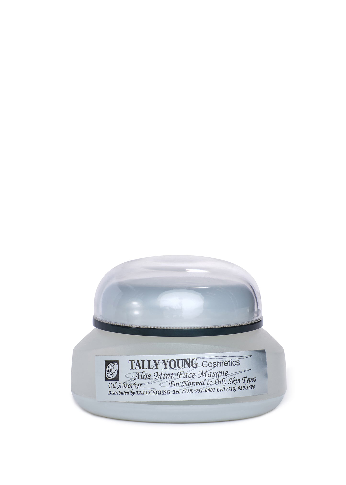 Aloe Mint Oil Absorber Face Mask